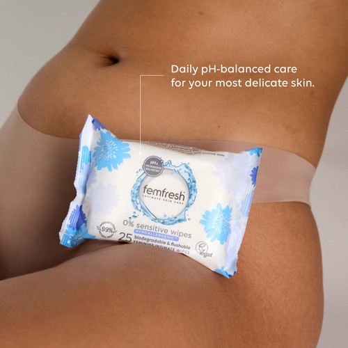 Femfresh 0% Sensitive Wipes
