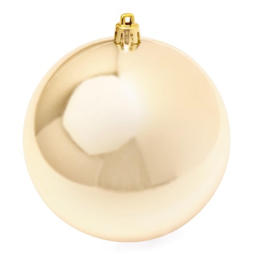 Champagne Gold Shatterproof Baubles