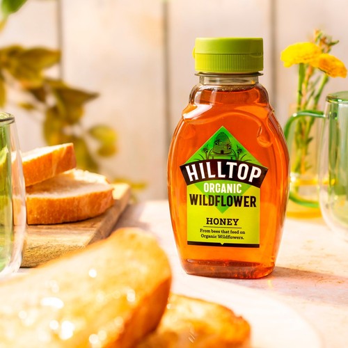 Hilltop Honey Organic Wildflower Squeezy