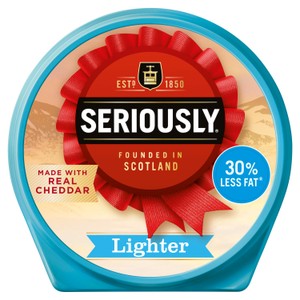 Seriously Spreadable Lighter Cheddar Cheese Spread