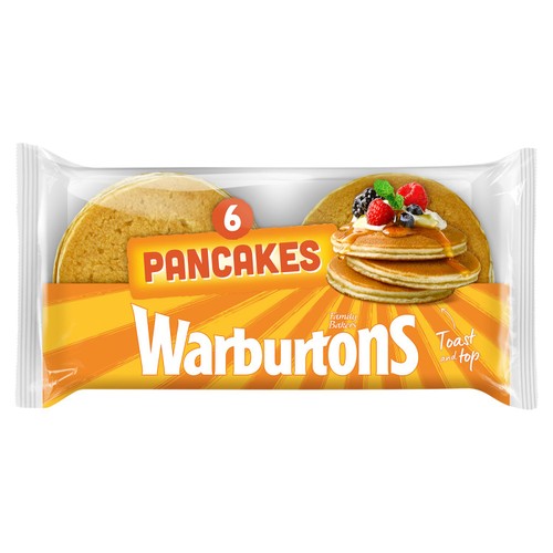 Warburtons Soft & Sweet Pancakes