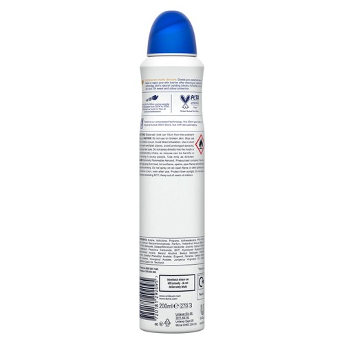 Dove Women Original Advanced Antiperspirant Deodorant Aerosol