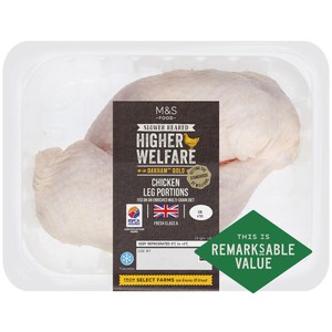 M&S Oakham Gold Chicken Leg Portions
