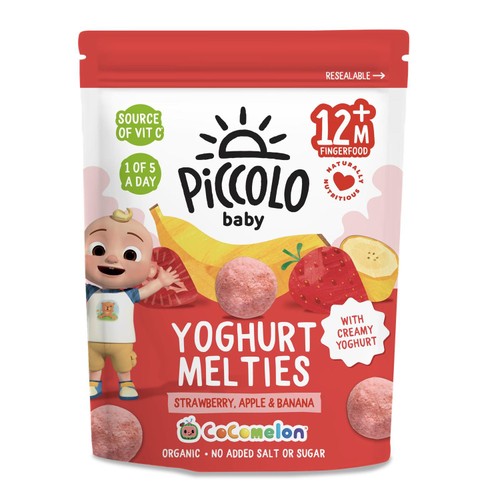 Piccolo Organic Melties re-sealable pack