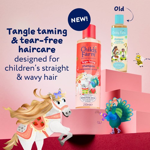 Childs Farm Tangle Taming Shampoo Strawberry & Mint