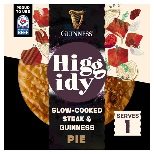 Higgidy Slow-Cooked Steak & Guinness Pie