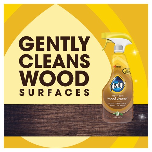 Pledge Expert Care Wood Cleaner Spray Aloe Vera