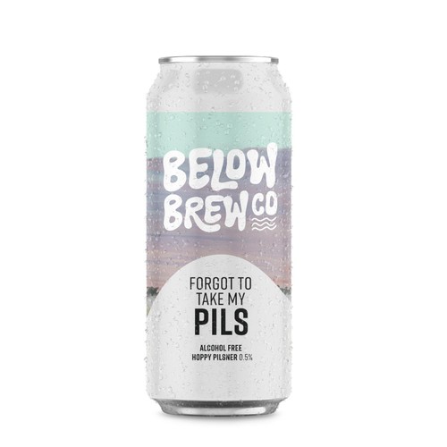 Below Brew Co Forgot To Take My Pils Alcohol Free Pilsner