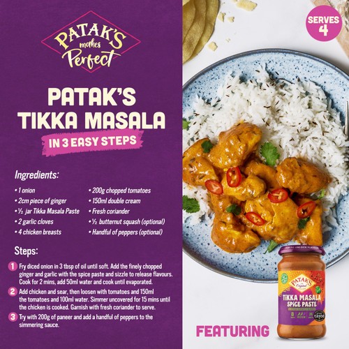 Patak's Tikka Masala Spice Paste