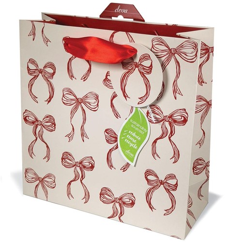 Bows Medium Christmas Gift Bag