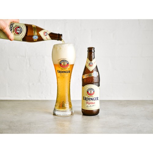 Erdinger Weissbier Wheat Beer Bottle