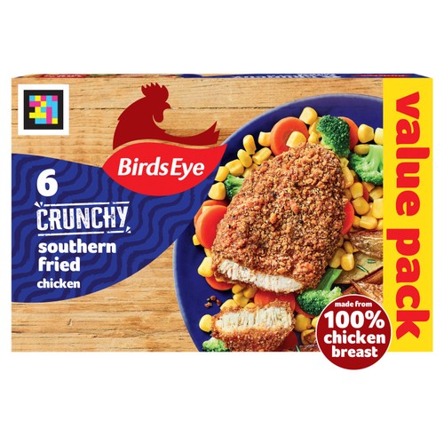 Birds Eye 6 Southern Fried Chicken in Breadcrumbs