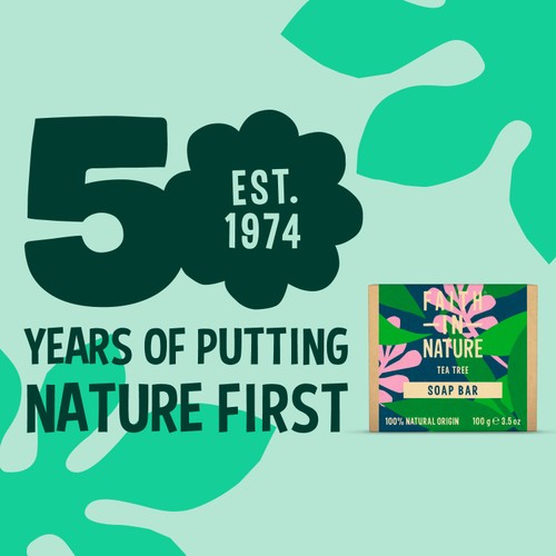 Faith in Nature Tea Tree Pure Hand Made Soap Bar