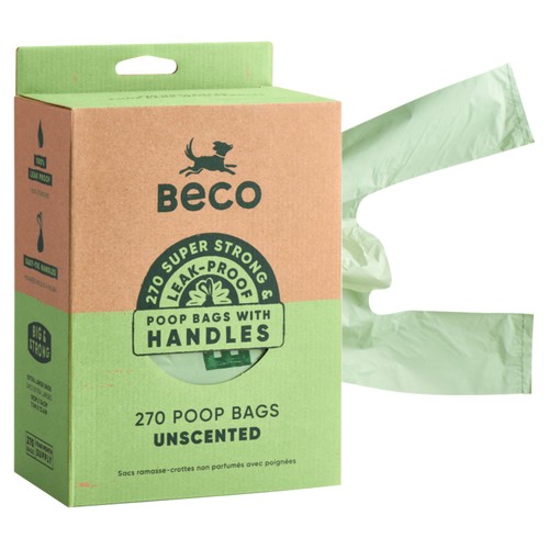 Beco Poop Bags With Handles, Unscented