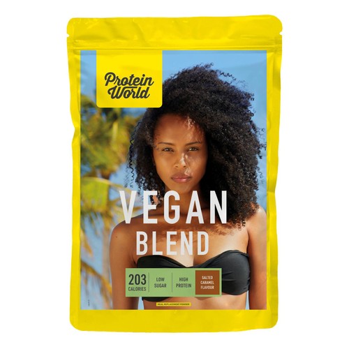 Protein World Vegan Salted Caramel Slender Blend 