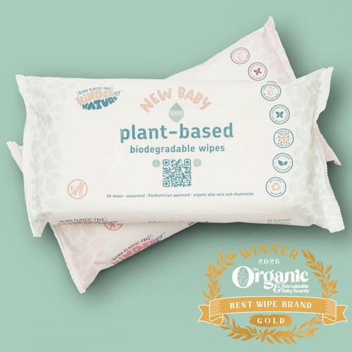 Kinder by Nature Plant-Based Wipes