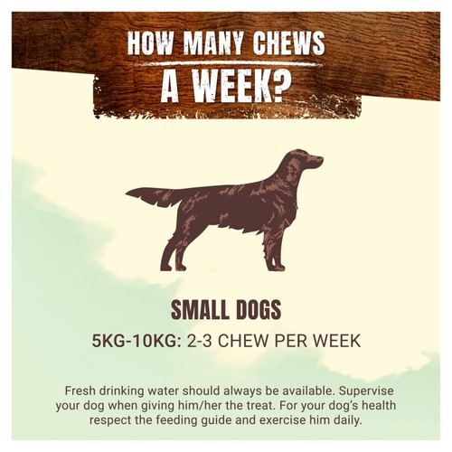 Adventuros Wild Chew Venison Small Dog Treats