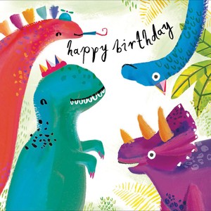 Dinosaur Roar Birthday Card