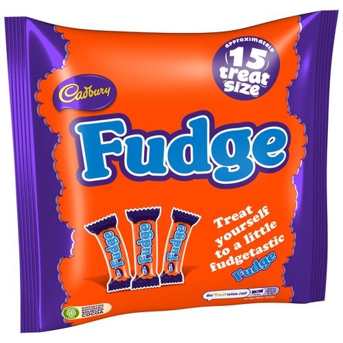 Cadbury Fudge Treatsize Chocolate Bar Pack