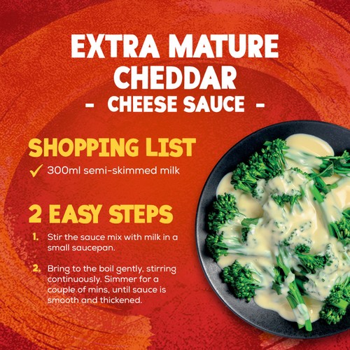 Schwartz Extra Mature Cheddar Cheese Sauce