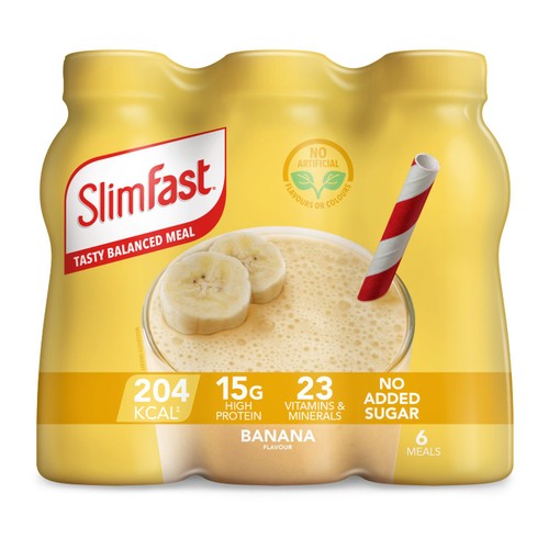 SlimFast Banana Milkshake Multipack