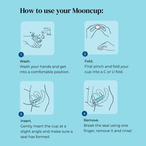 Mooncup Original Menstrual Cup, Size A