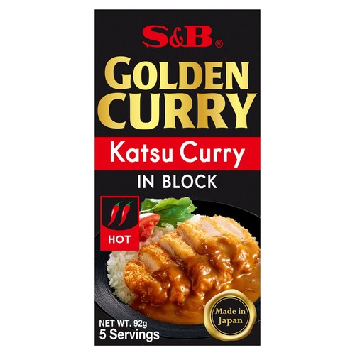 S&B Golden Curry Mix Hot