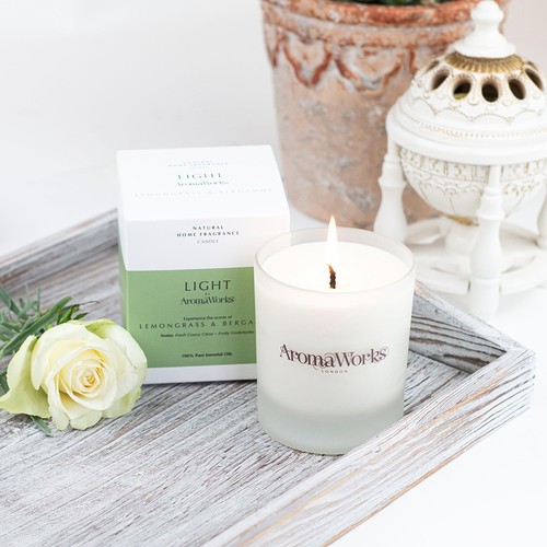 AromaWorks Candle Lemongrass & Bergamot