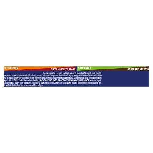 Purina One Mini Fillets Selective Palate Wet Cat Food
