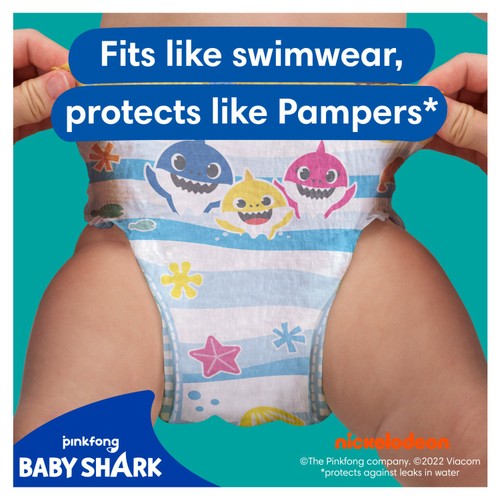 Pampers Splashers Swim Nappies, Size 3-4 (6-11kg)