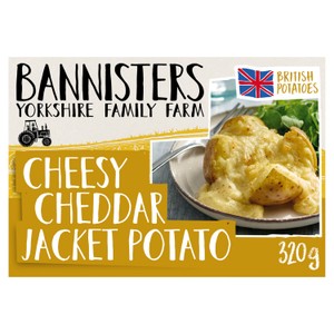 Bannisters Farm Cheesy Cheddar Jacket Potato