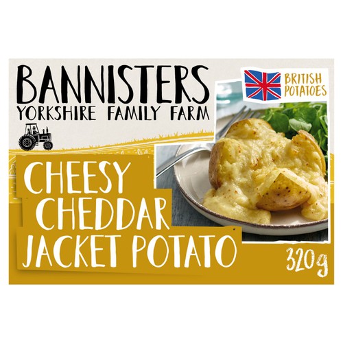 Bannisters Farm Cheesy Cheddar Jacket Potato