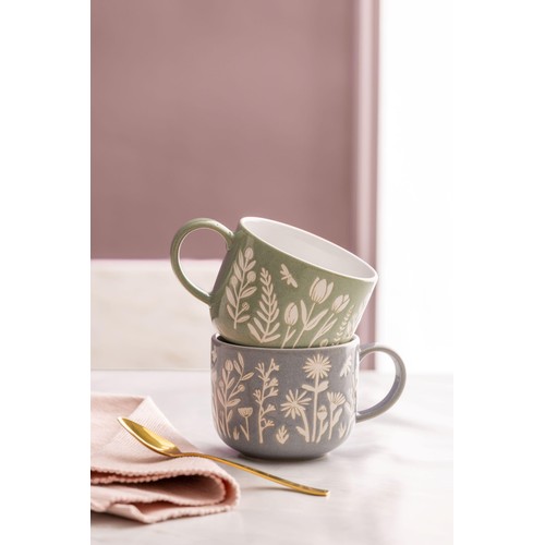 Mason Cash In the Meadow Blue Daisy Mug