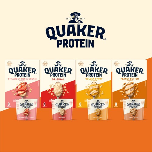 Quaker Oats High Protein Original Porridge Sachets