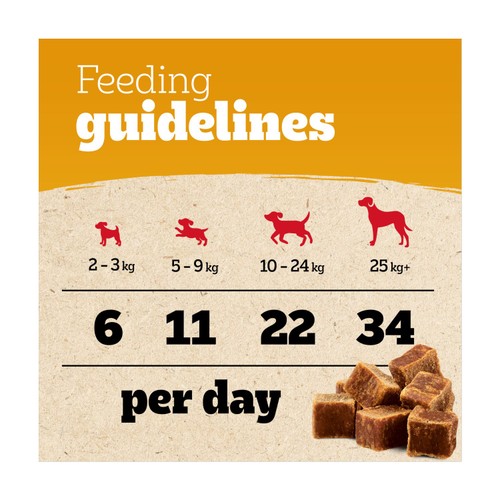 Pedigree Ranchos Chicken Cubes Dog Treats