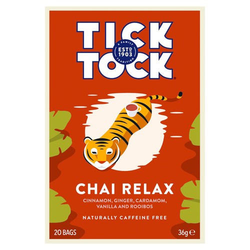 Tick Tock Wellbeing Chai Relax