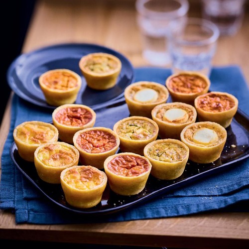 Picard-15 Mini Quiches Cheese And Vegetables