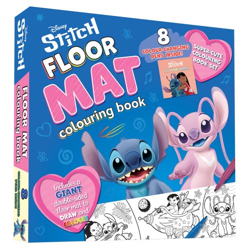 Igloo Books Floor Mat Colouring - Disney Stitch