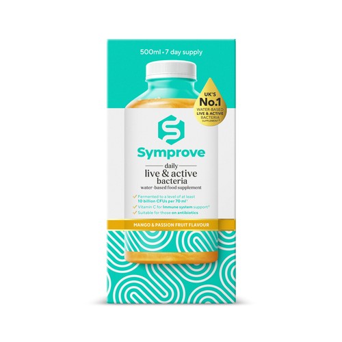 Symprove Live & Active Drink Supplement - Mango & Passion Fruit Flavour 