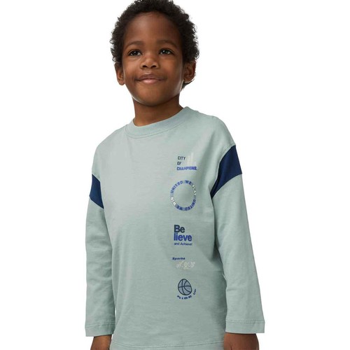 M&S Side Panel Varsity Top 4-5 Y Light Green