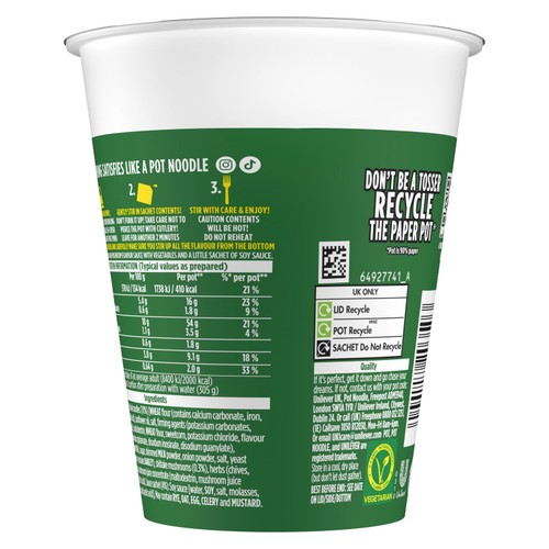 Pot Noodle Chicken & Mushroom