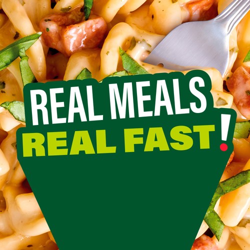 Dolmio Classics Fusilli Carbonara Microwave Pasta Meal