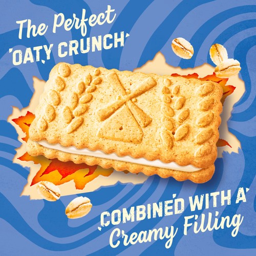 McVitie's Hobnobs Oaty Creams Vanilla Biscuits
