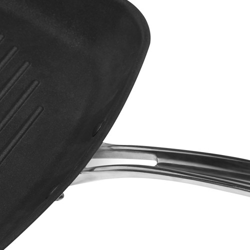 M&S Stainless Steel Non-Stick Grill Pan