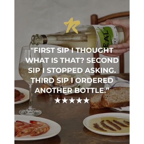 REAL Dry Slow Fermented Sparkling Tea