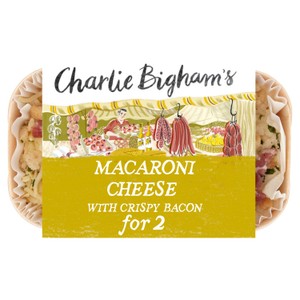 Charlie Bigham's Macaroni Cheese with Crispy Bacon for 1