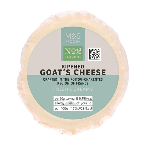 M&S Ripened Goats Cheese