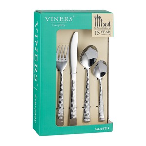 Viners Everyday Glisten 18/0 16 Piece Cutlery Set