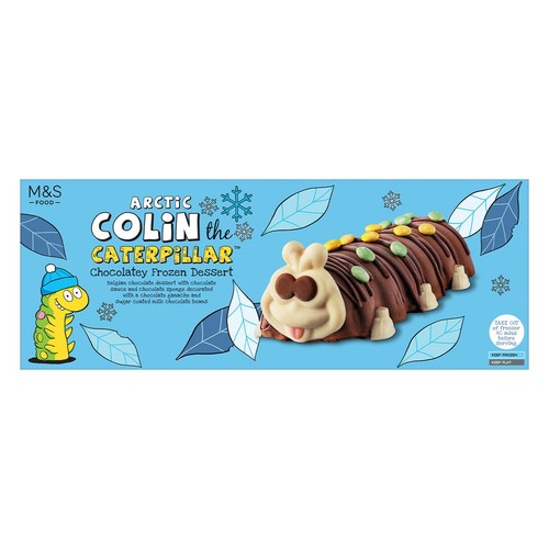 M&S Arctic Colin the Caterpillar Chocolatey Frozen Dessert
