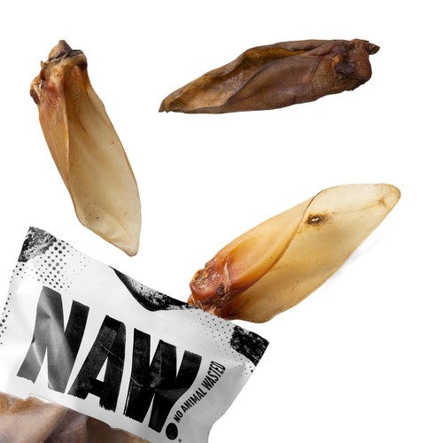 NAW Buffalo Ears Dog Treat